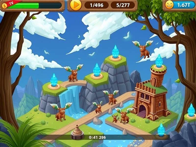 Mythical Trail Blitz Game Screenshot